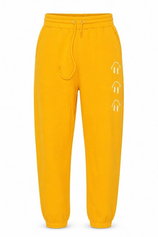 Skinnydip London Womens Yellow Jogger Trousers Size M