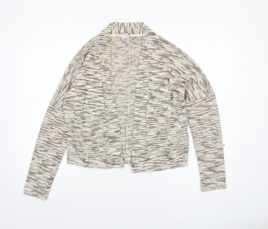 Vero Moda Women's Beige Knit Open Cardigan Size S