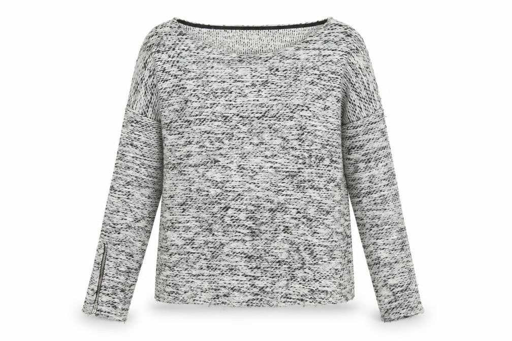 Marks & Spencer Women’s Grey Open-Knit Pullover Jumper Size 12