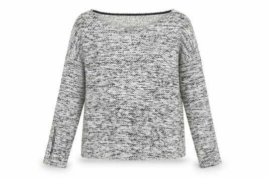 Marks & Spencer Women’s Grey Open-Knit Pullover Jumper Size 12