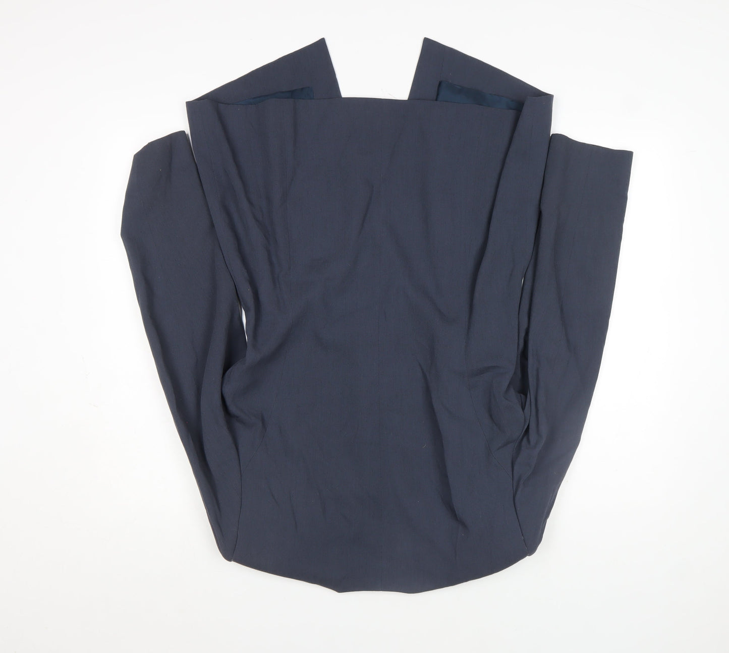 Cartoon Fashion Women's Blue Size 12 Long Tailored Blazer Jacket