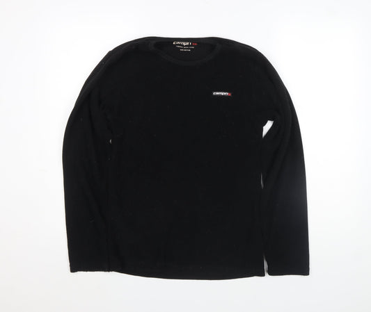 Campri Women’s Black Thermal Long Sleeve Base Layer Top Size M
