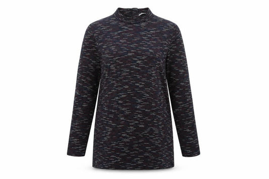 Marks & Spencer Women’s Multicoloured Size 16 Shift Dress Long Sleeve Knit