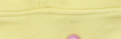 Additional view of H&M girls’ yellow sequin butterfly pullover hoodie -, size 6-8, years
