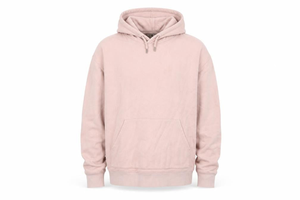 Topman Men's Pink Pullover Hoodie L Regular Fit Cotton Blend