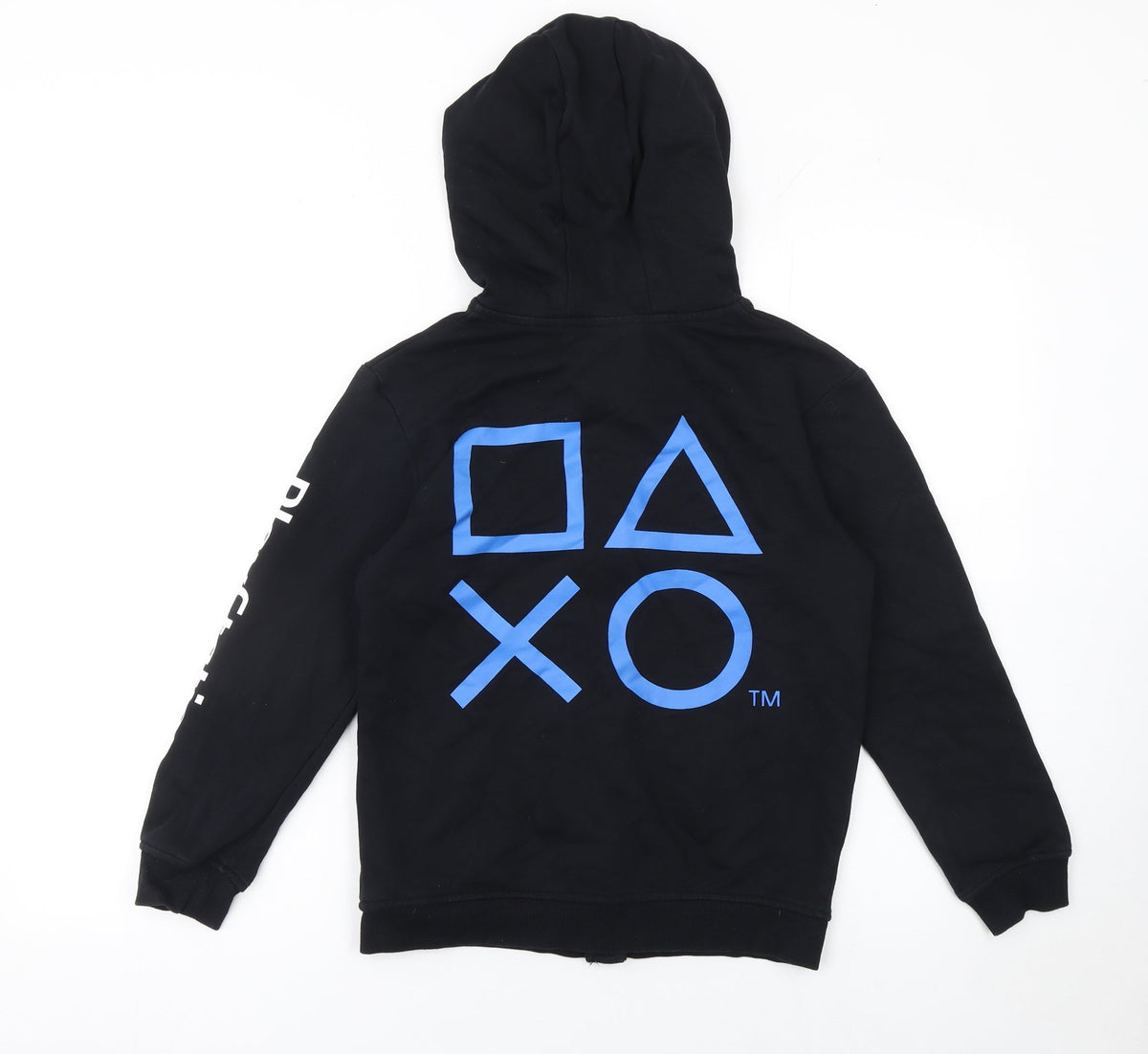 Vanilla Underground Boys Black PlayStation Full Zip Hoodie 9-10 Years
