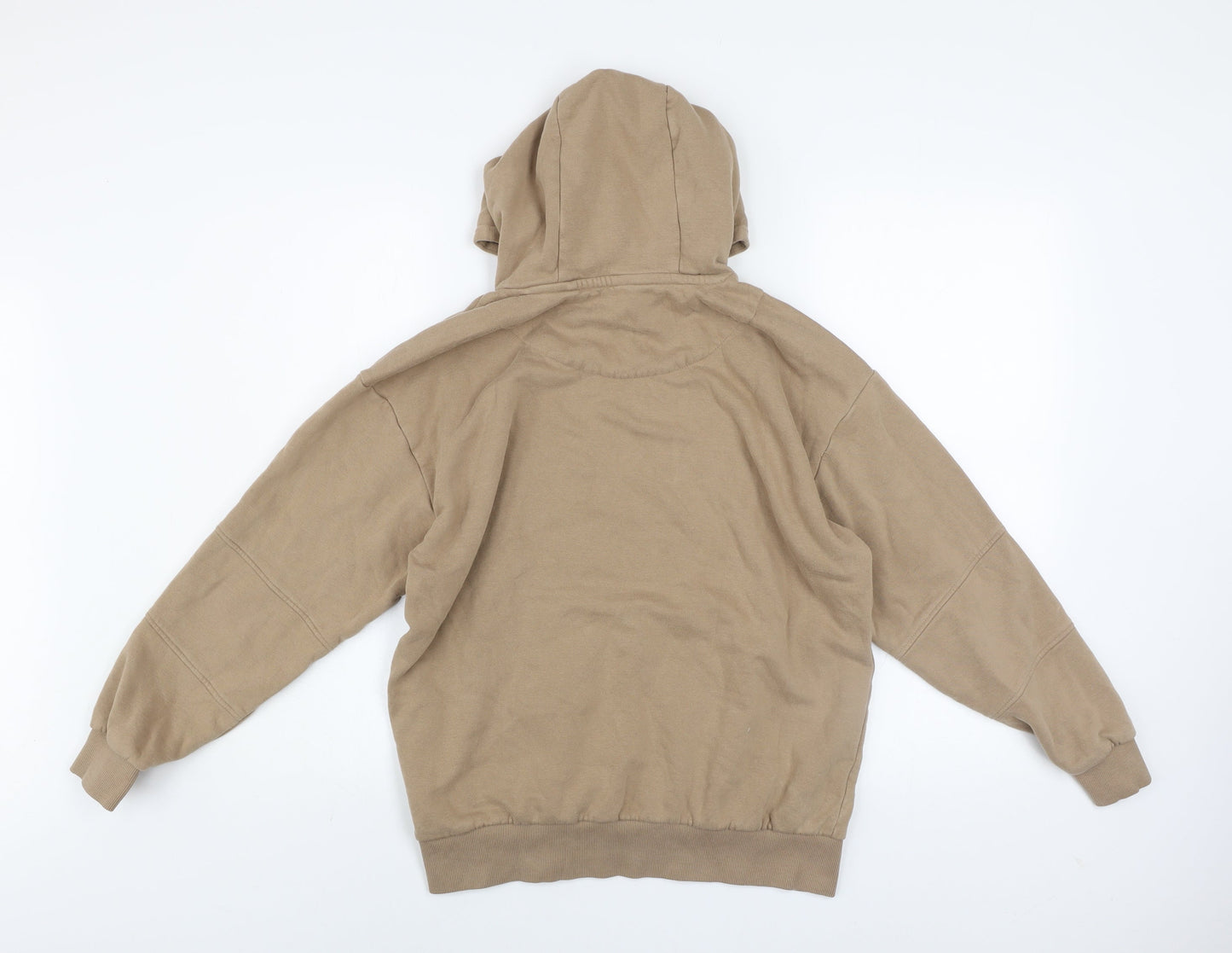 F&F Boys Beige Stick The Trick Skateboarding Pullover Hoodie Size 12-13 Years