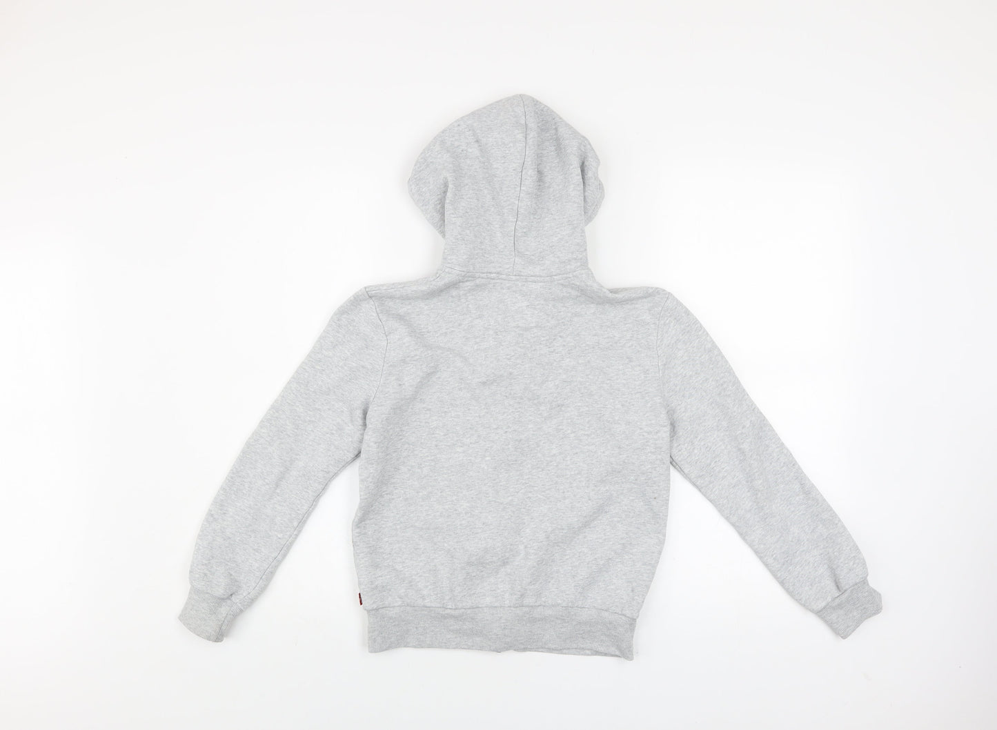 Levi's Girls Grey Rainbow Stripe Hoodie Track Jacket 14 Years