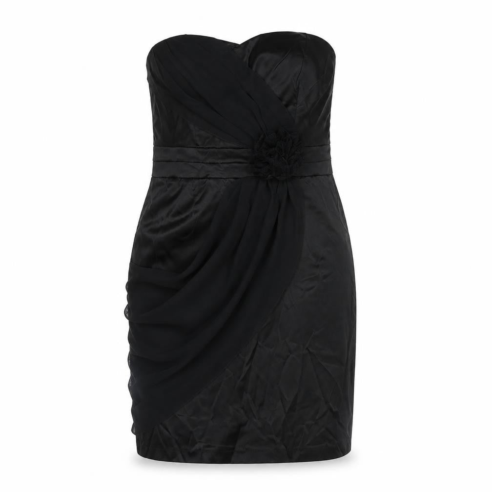 ASOS Women’s Black Strapless Bodycon Party Dress Size 12