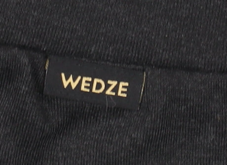 Wedze Womens Black 2XL Fleece Lined Leggings Winter Ski Warm Activewear