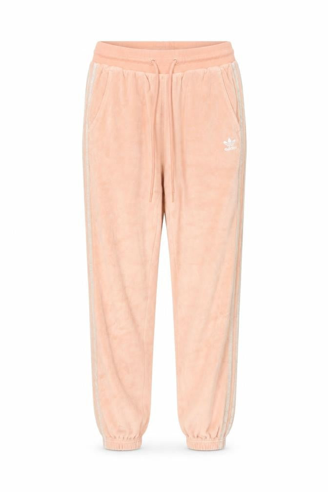 adidas Women's Peach Velour Jogger Trousers Size 8