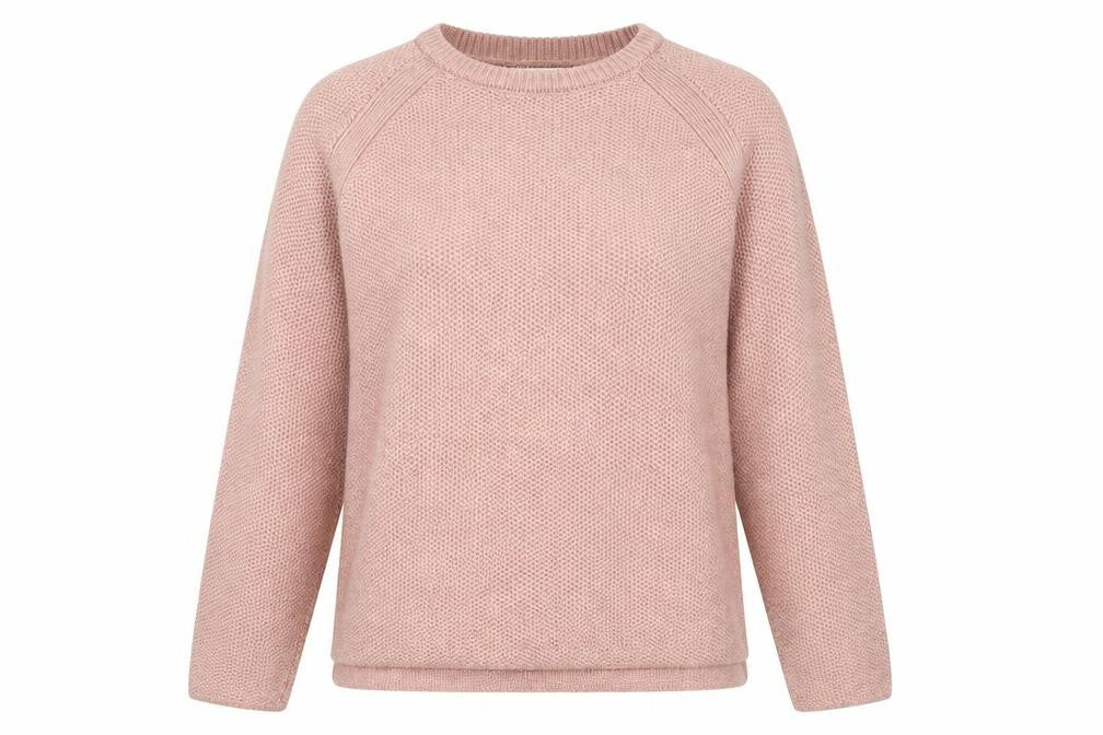 River Island Women's Pink Acrylic Knit Jumper Size M