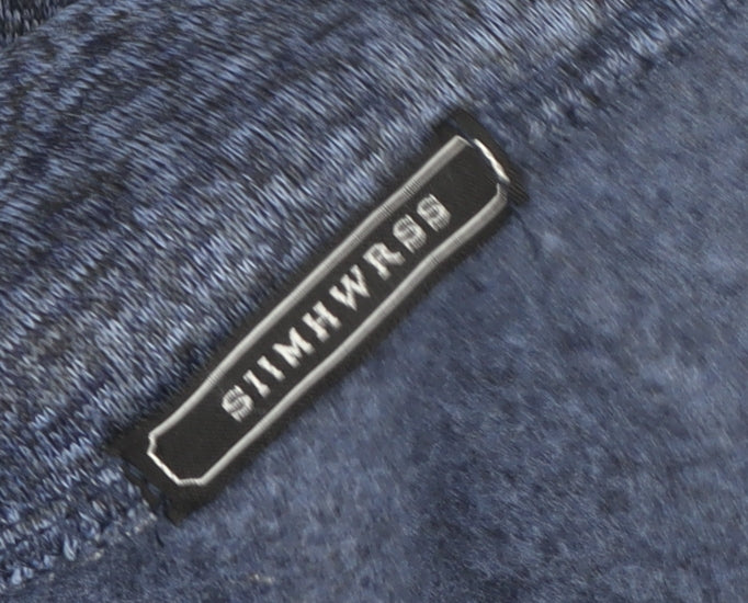 Slimwares Men's Blue Full Zip Polyester Fleece Jacket Size S