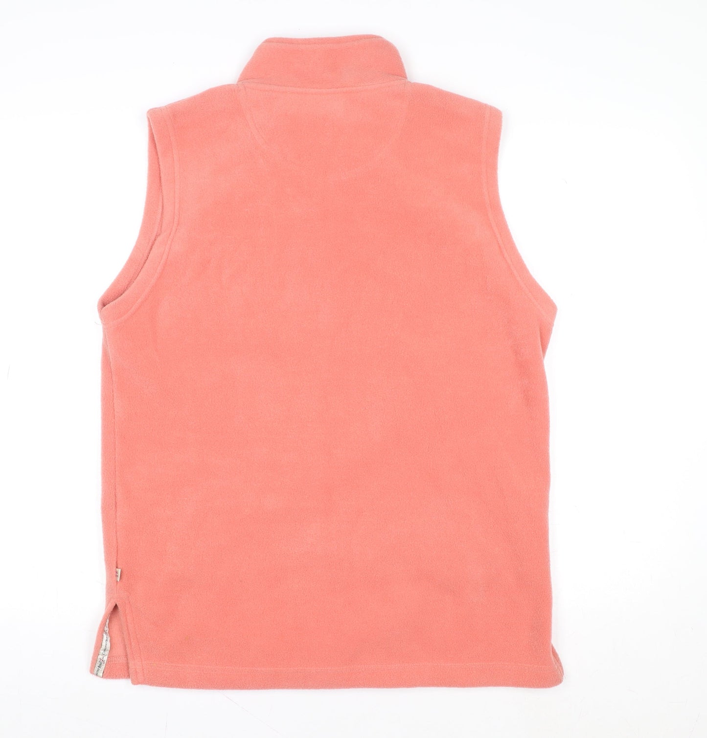 Country Rose Womens Pink Fleece Waistcoat Size M 14-16 Bodywarmer