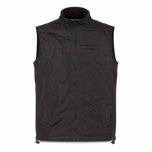 EWM Men's Brown Full Zip Fleece Lined Bodywarmer Waistcoat M