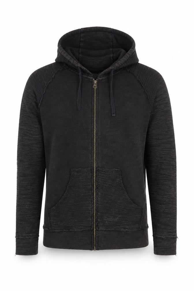Rip Curl Men's Black Small Full Zip Hoodie Cotton Blend Casual