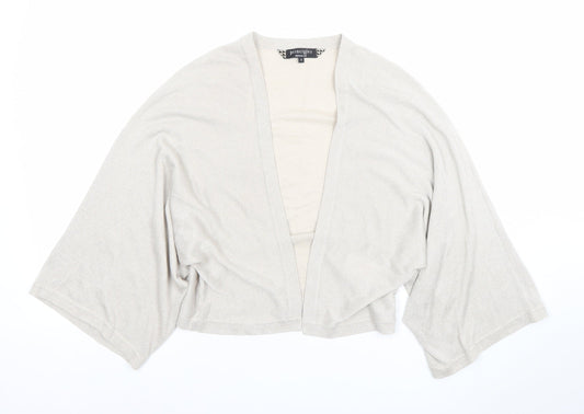 Principles by Ben de Lisi Women's Beige Kimono Sleeve Cardigan S
