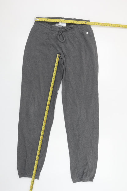 Champion Women's Grey Heritage Fit Jogger Trousers Size S