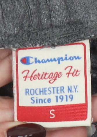 Champion Women's Grey Heritage Fit Jogger Trousers Size S