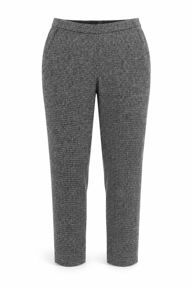 Tu Women Grey Slim Fit Stretch Work Trousers Size 10