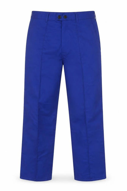 WORK SAFE Men's Blue Cargo Workwear Trousers L Regular Fit 36 in