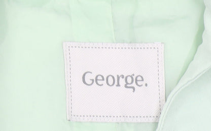 George Women’s Sage Green Single Breasted Blazer Size 8