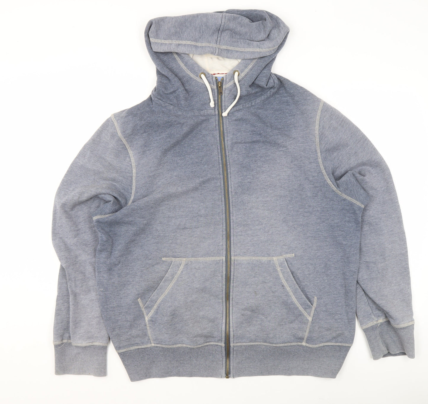 Peter Storm Mens Grey XL Full Zip Hooded Basic Jacket
