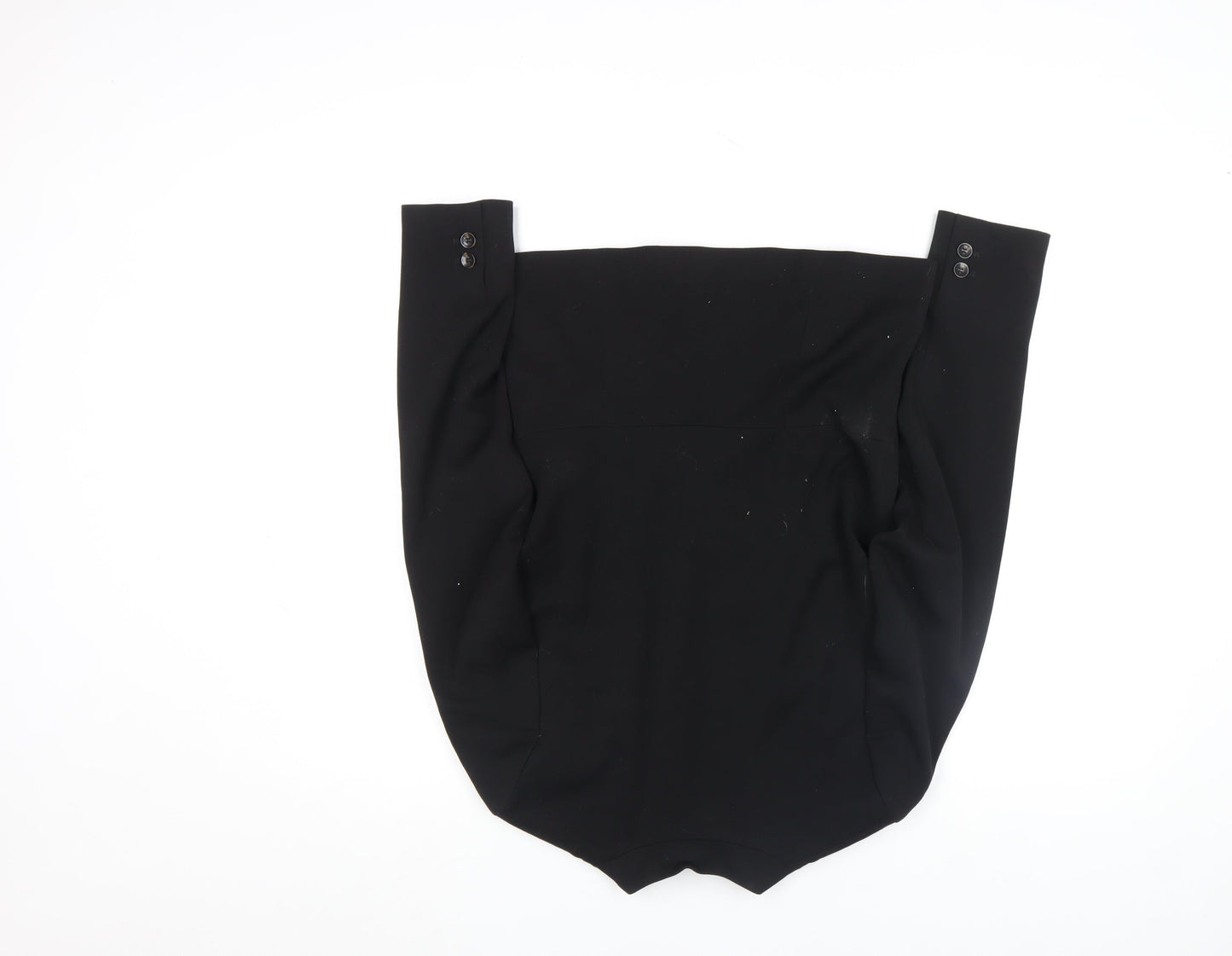 H&M Womens Black Blazer Jacket Size 10 Regular Fit Workwear