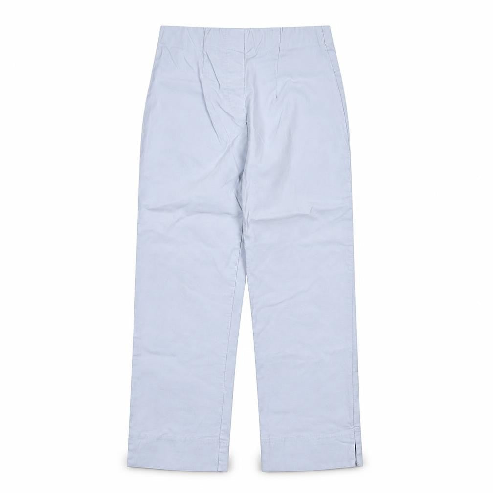 Gallery Women’s Light Blue Trousers UK 12 Viscose Blend Straight Leg