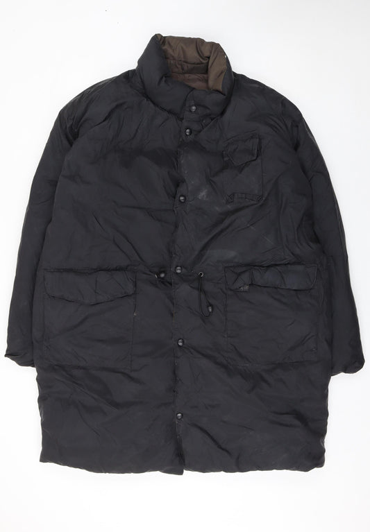 West Bend Women’s Black Mid-Length Puffer Jacket M