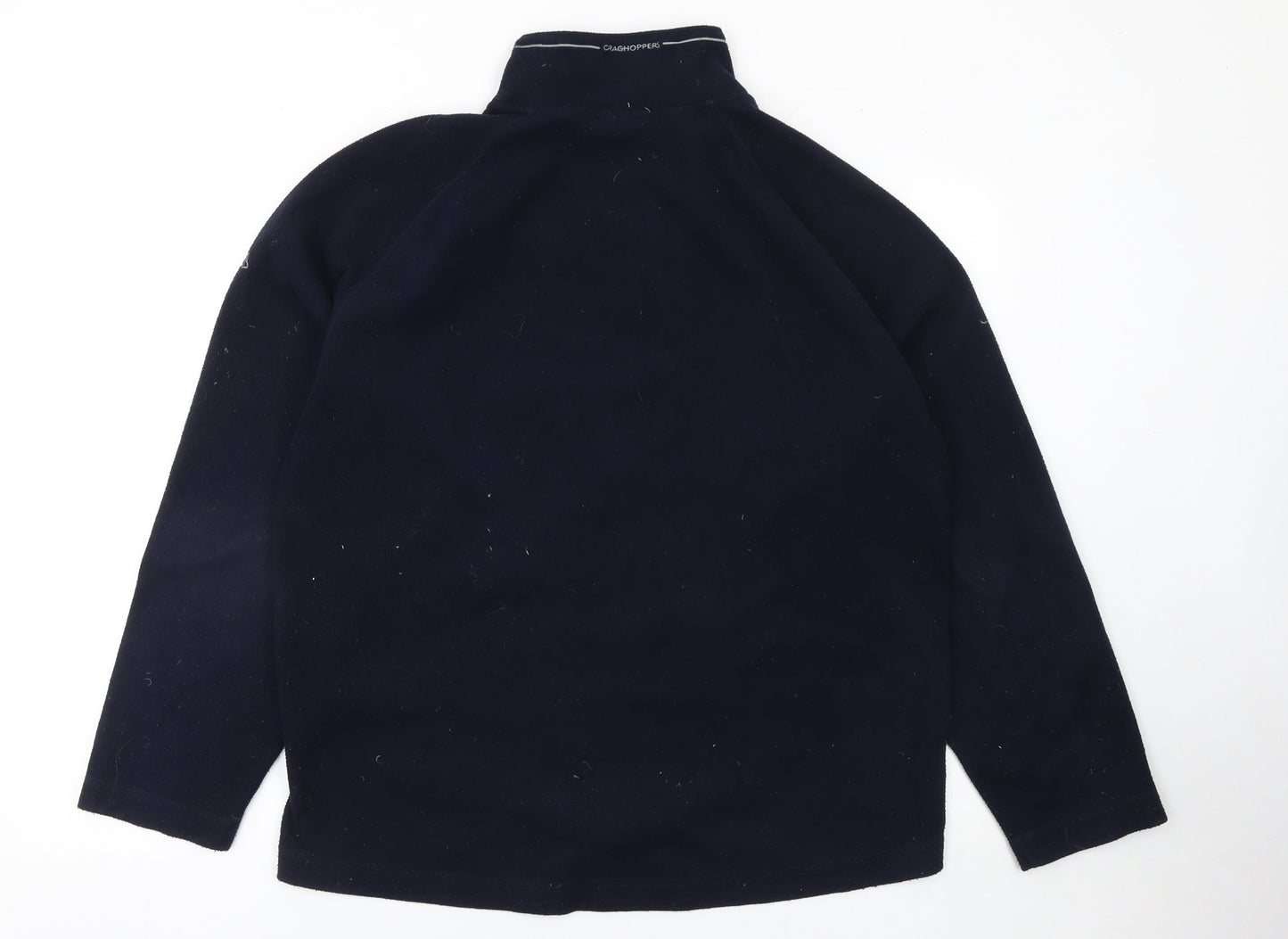 Craghoppers Men's Blue Fleece 1/2 Zip Pullover Sweatshirt XL