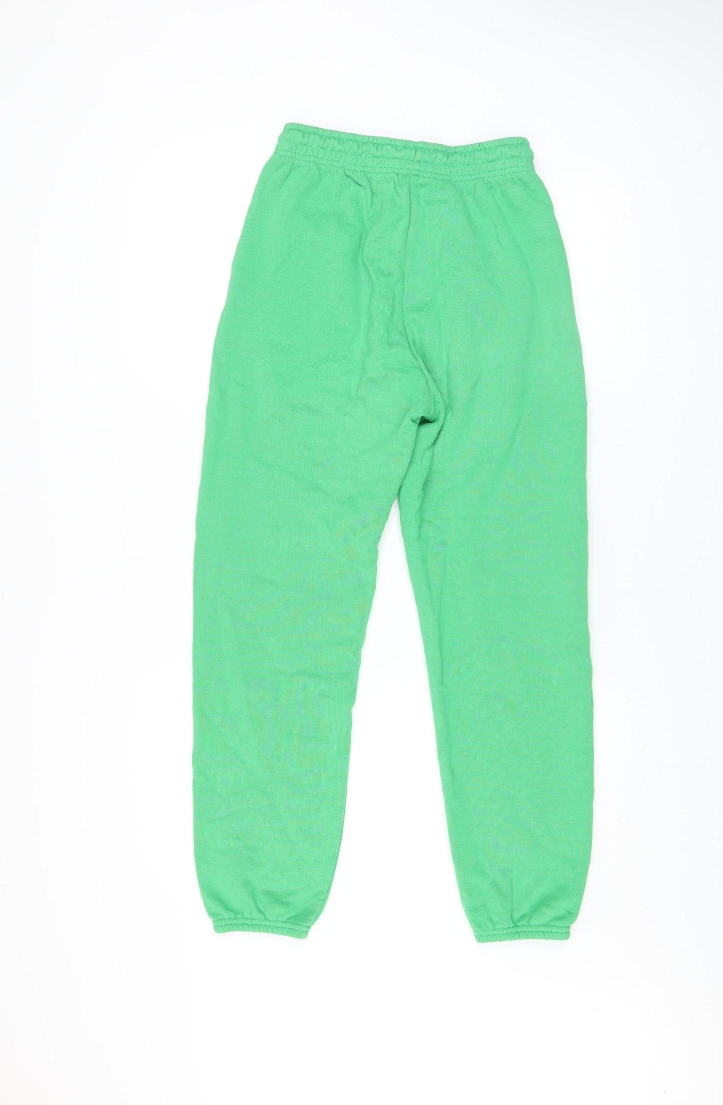 Uniqlo Womens Green XS Cotton Jogger Sweatpants Tapered Fit