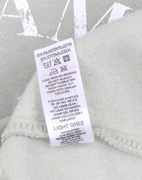 Dunnes Stores Womens Light Green Pullover Sweatshirt Small Crew Neck