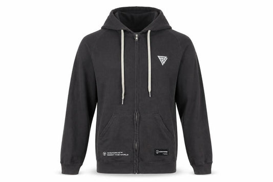Gaming Never Dies Mens Grey XL Zip Hoodie Full Zip Casual Jacket