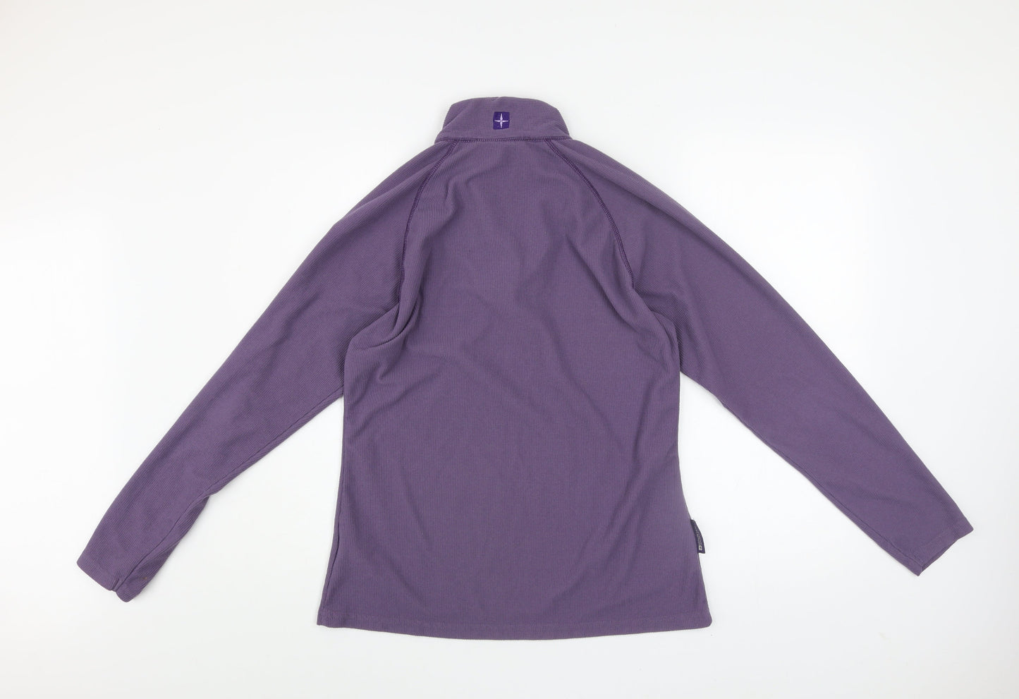 Mountain Warehouse Womens Purple 1/2 Zip Fleece Sweatshirt UK14