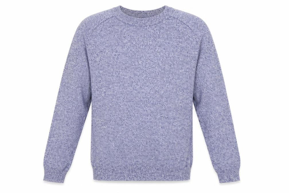 Primark Men’s Blue Cotton Crew Neck Jumper Size L