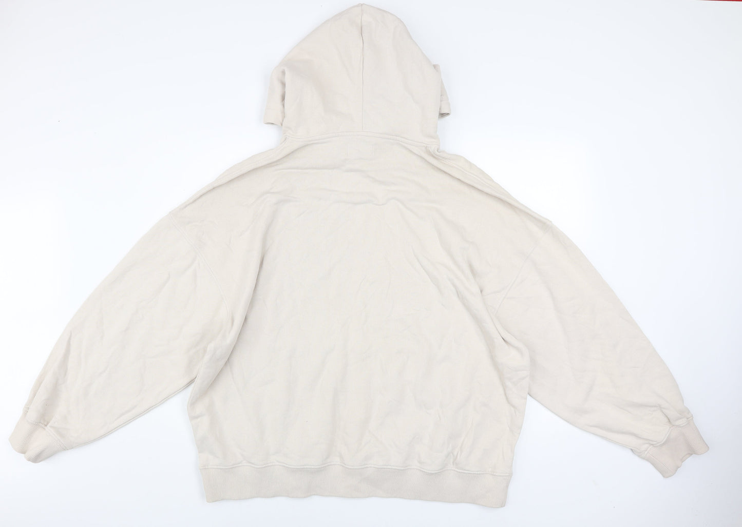 Topman Men’s Beige Arizona Graphic Pullover Hoodie Size L
