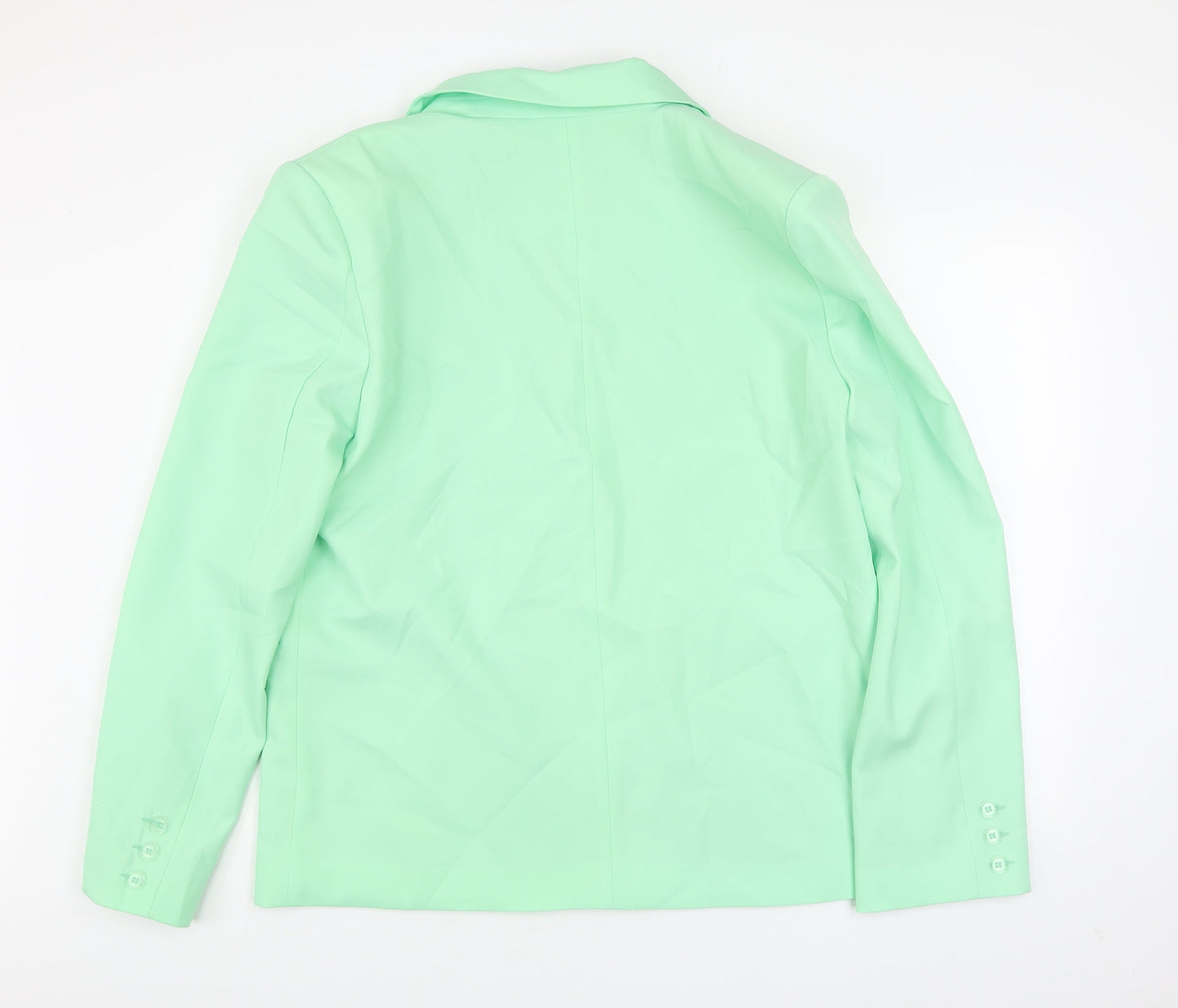 SLA The Label Mint Green Unisex S Blazer Lined Classic Mid-Length