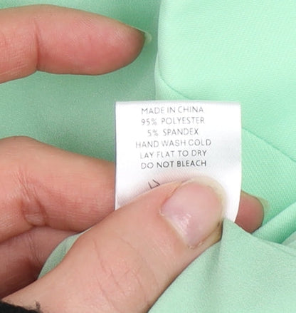 SLA Mens The Label Mint Green S Blazer Lined Classic Mid-Length