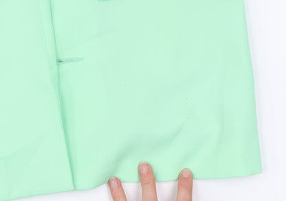 SLA Mens The Label Mint Green S Blazer Lined Classic Mid-Length