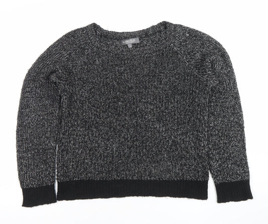 Marks and Spencer Women’s Grey Chunky Knit Pullover Jumper Size 12