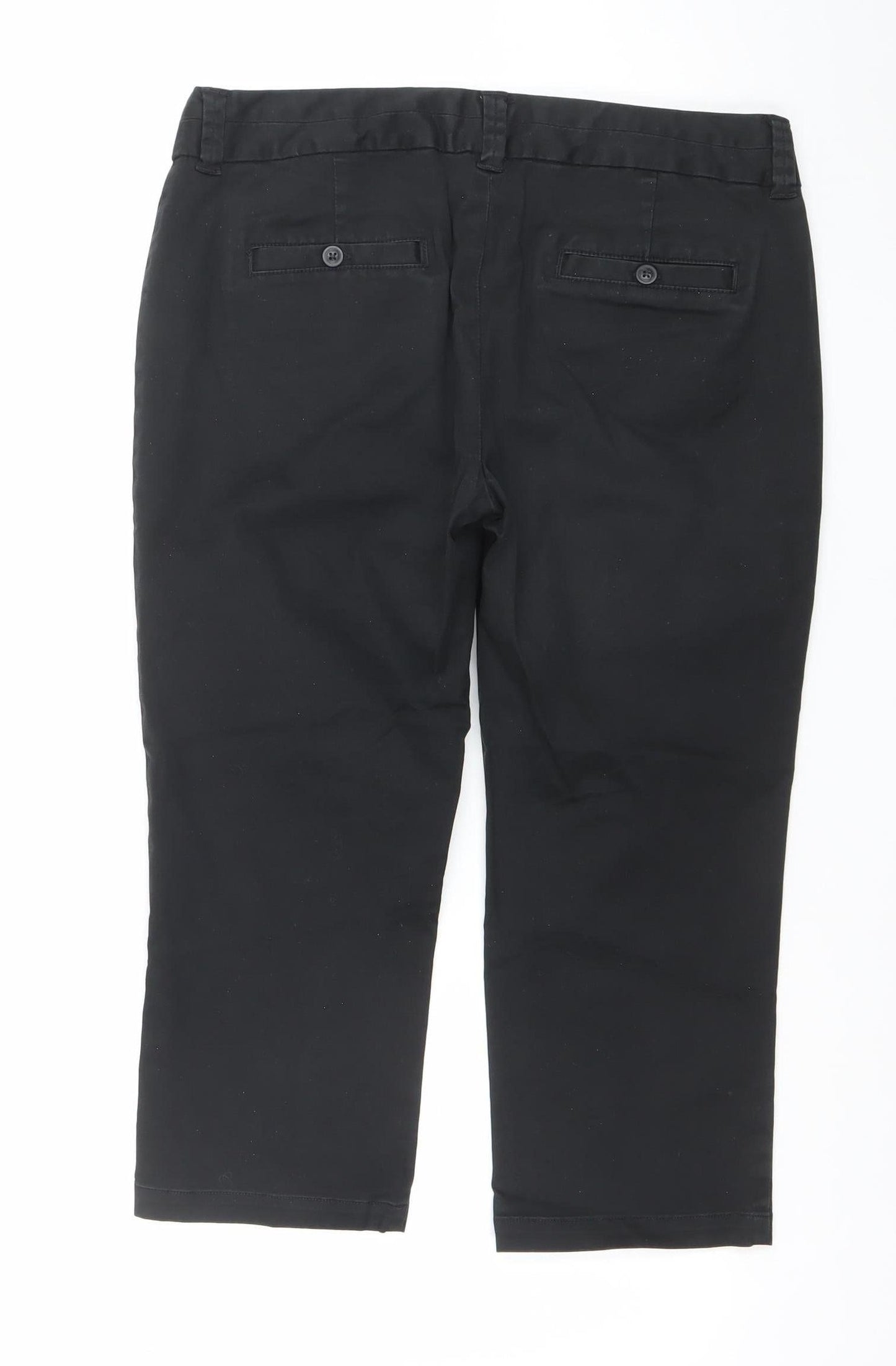 Boden Women Black Straight Regular Fit Jeans Size 12