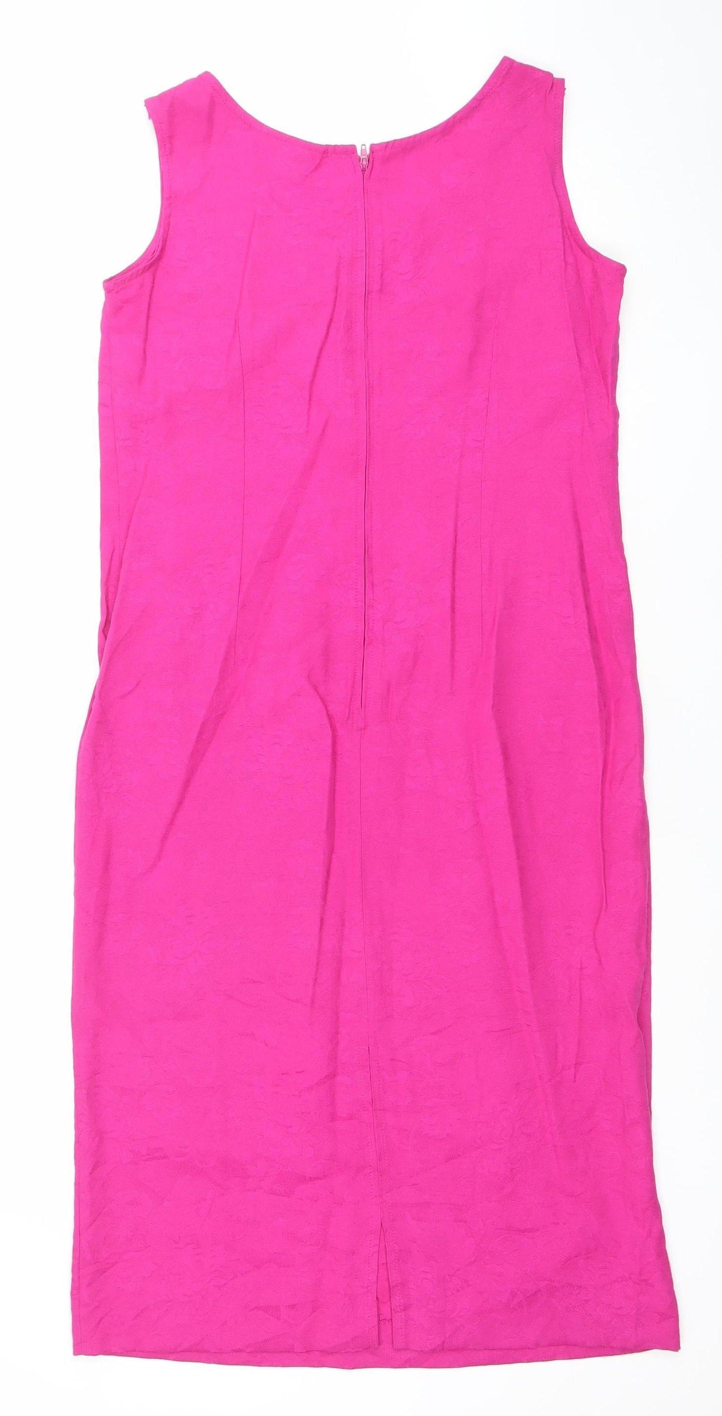 Karin Stevens Petites Pink Sheath Dress Women’s Size 6P Formal Sleeveless