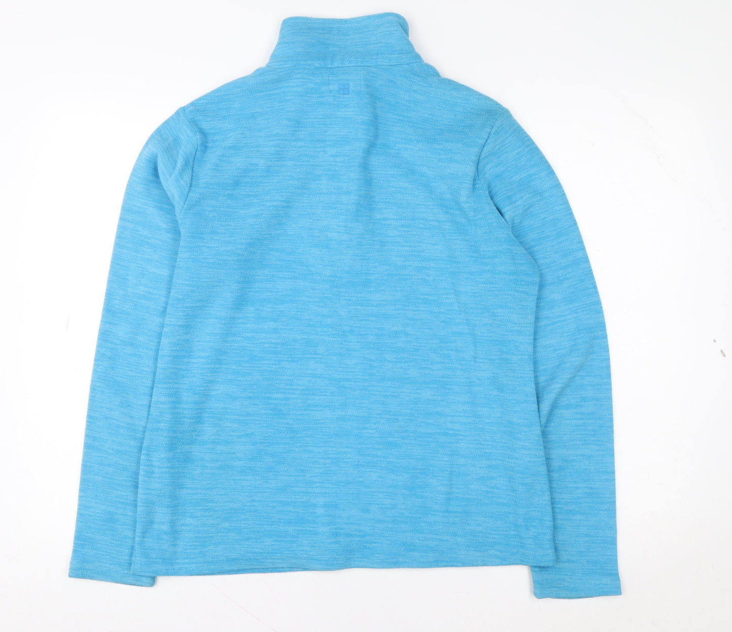 Mountain Warehouse Women's Blue 1/2 Zip Fleece Sweatshirt UK 12