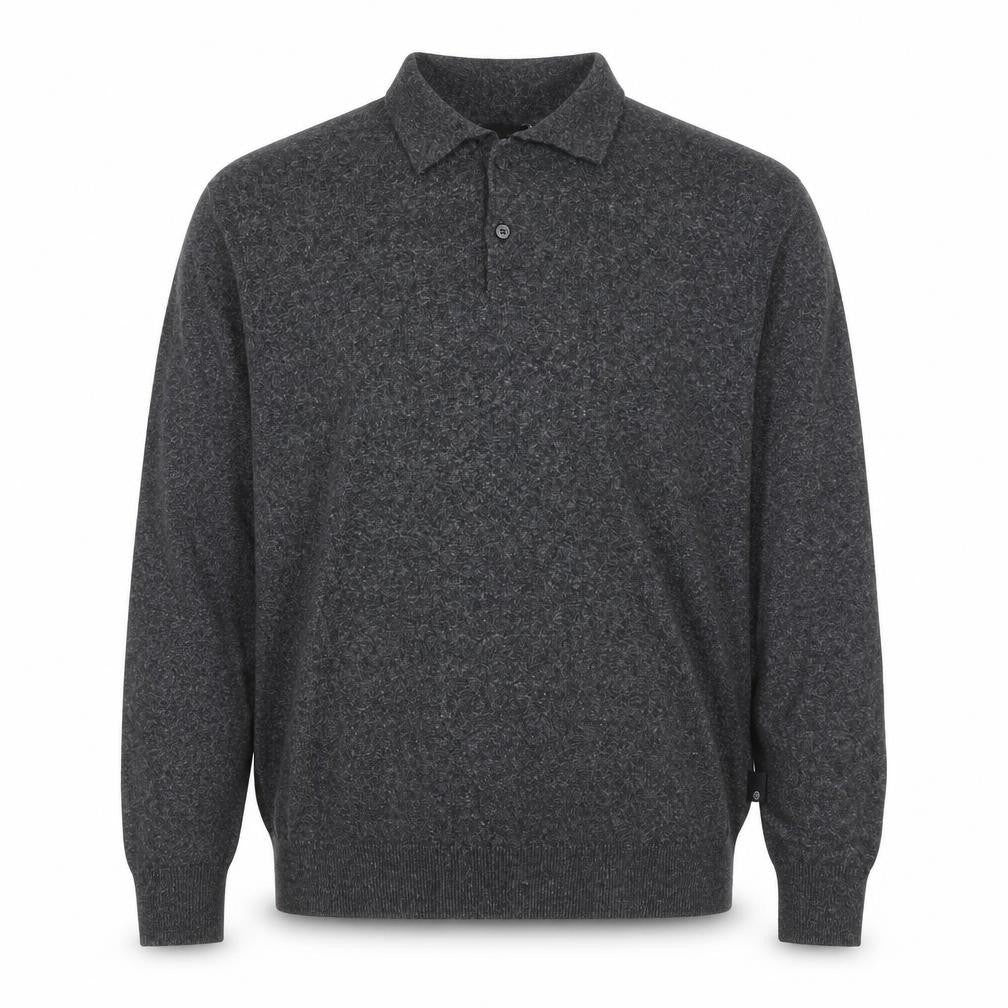 Burton Menswear London Men’s Grey Collared Pullover Jumper 2XL