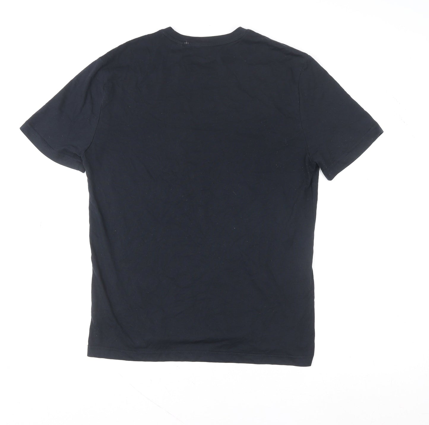 Original Penguin Black Cotton Blend Women’s T-Shirt M Short Sleeve Casual