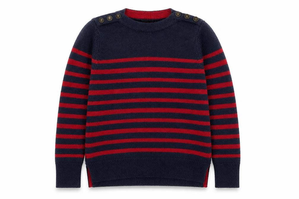 Kenar Womens Multicoloured Striped Wool Blend Jumper Size L