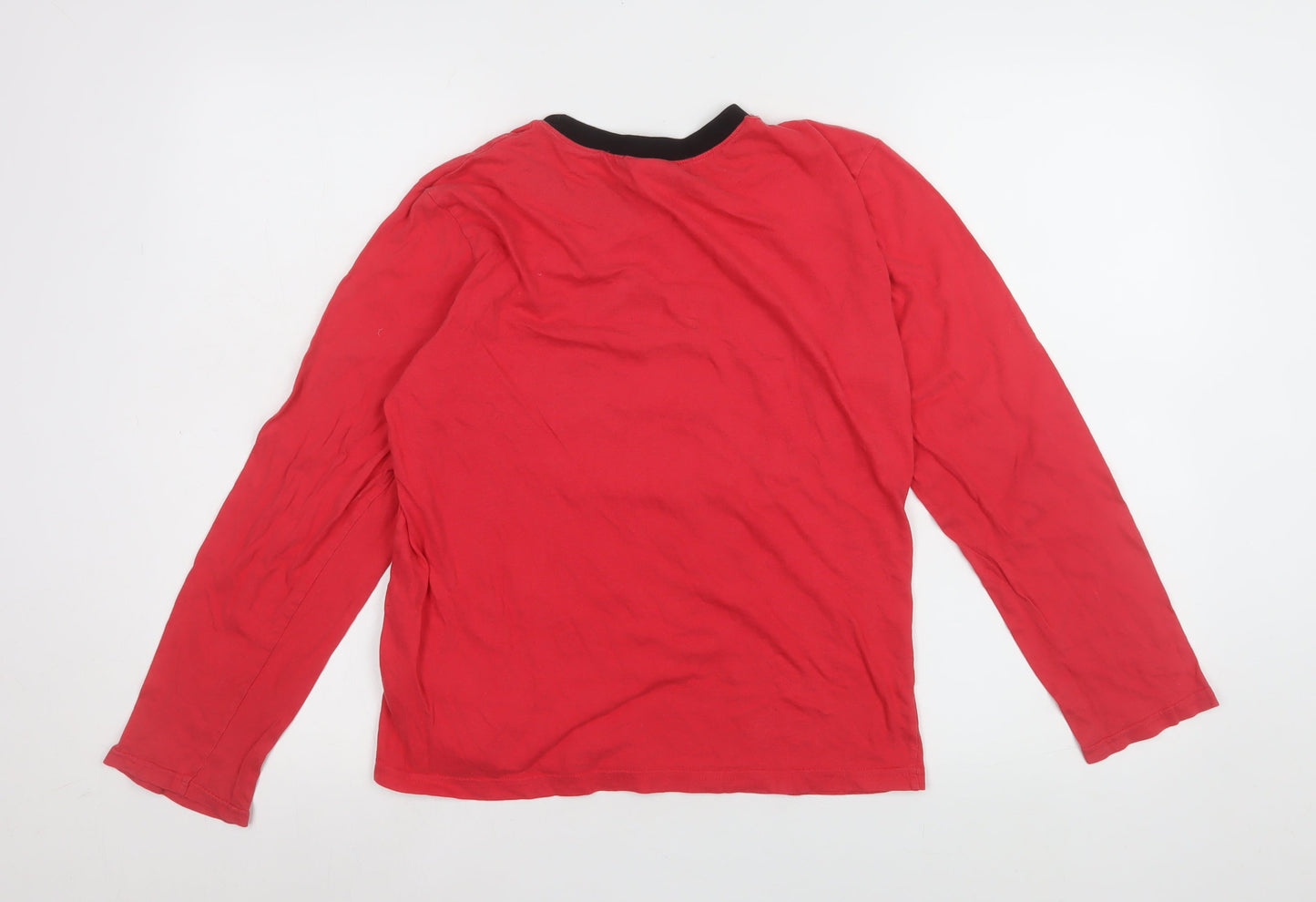Liverpool FC Boys Red Long Sleeve Cotton Pyjama Top 11-12 Years