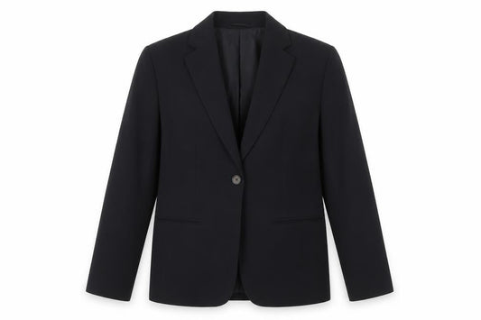 Marks & Spencer Women's Black Single-Breasted Blazer Size 10