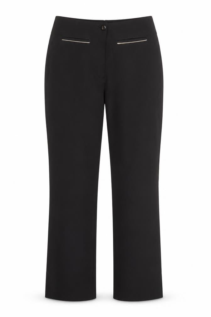 Steilmann Women's Black Straight Leg Trousers Size 10